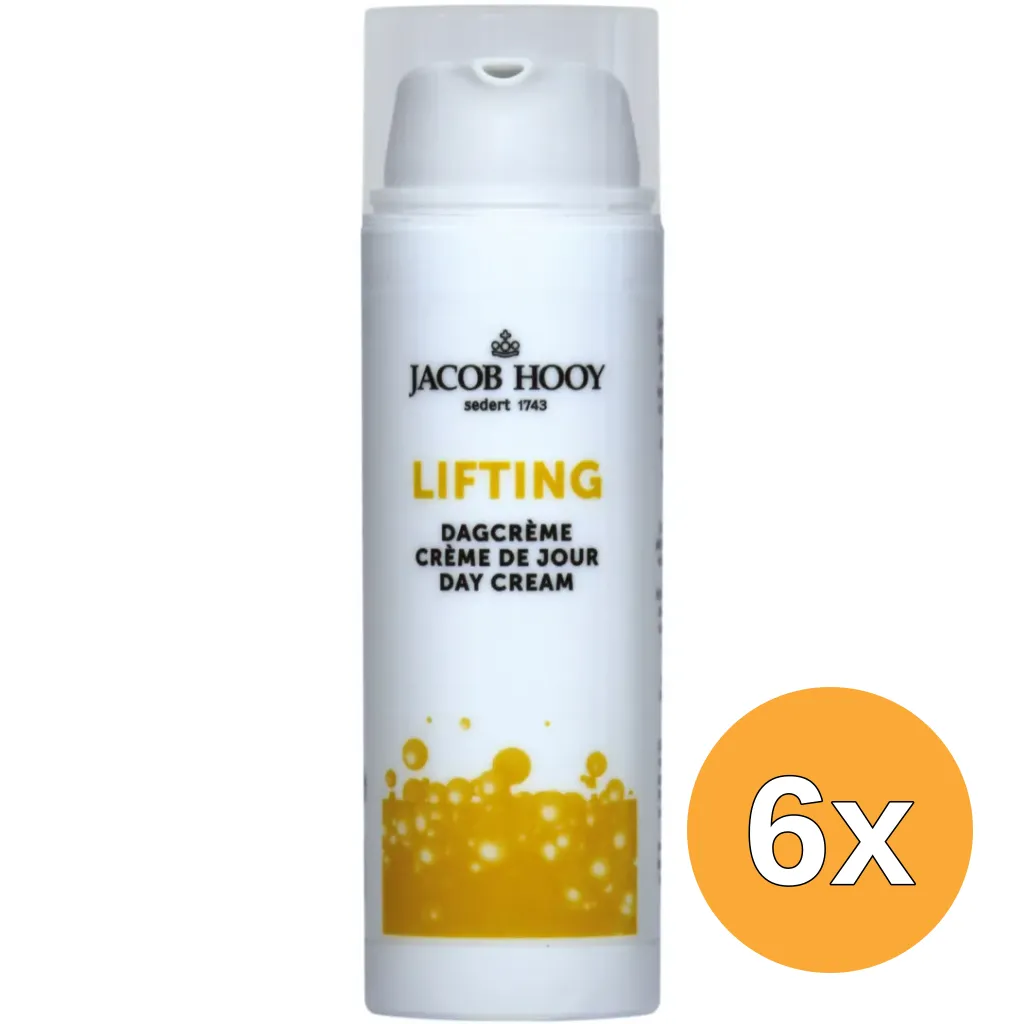 6x Jacob Hooy Lifting Dagcrème (50 ml)