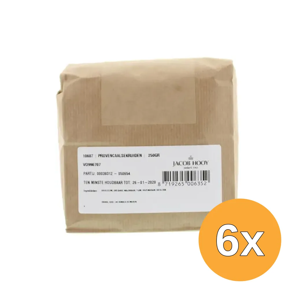 6x Jacob Hooy Provencaalse kruiden (250 gr)
