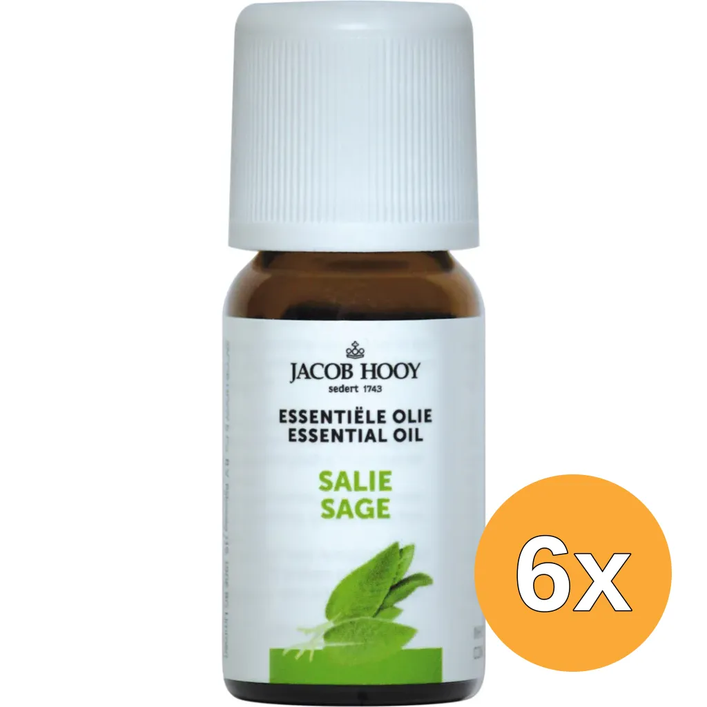 6x Jacob Hooy Salie olie (10 ml)