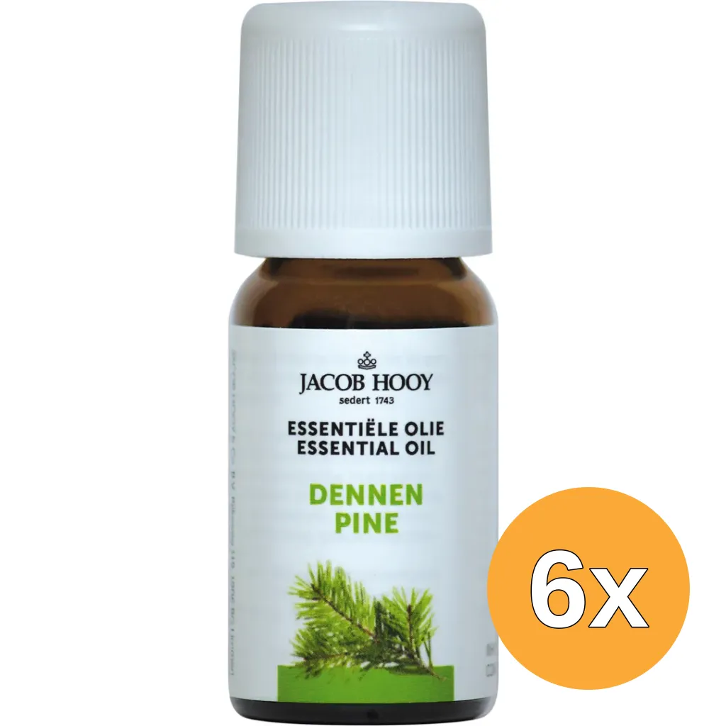 6x Jacob Hooy Dennen olie (10 ml)