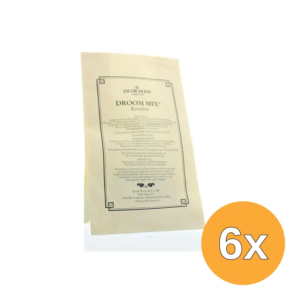 6x Jacob Hooy Droommix (100 gr)