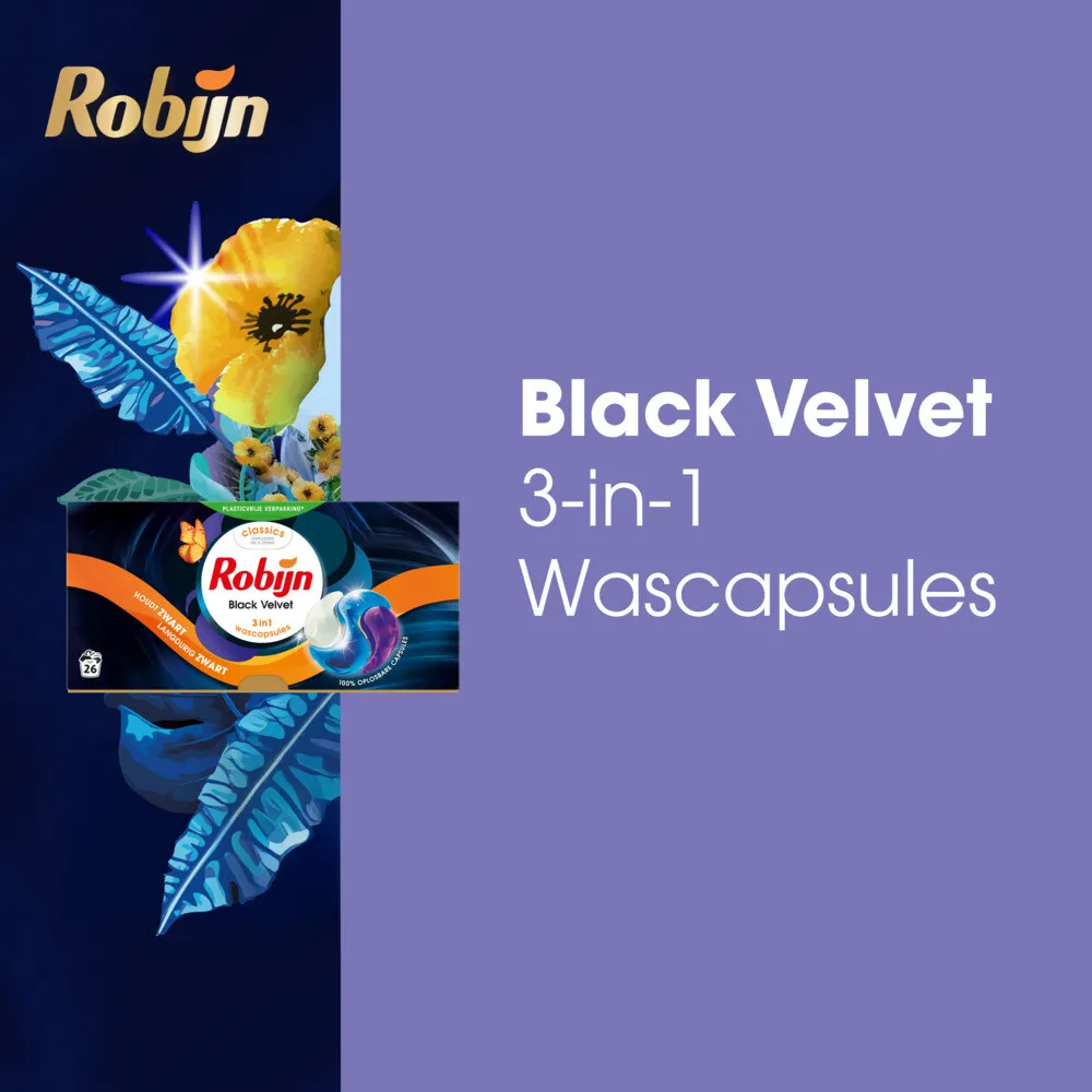 Robijn Wasmiddel Capsules - Black (26 capsules) - image 2
