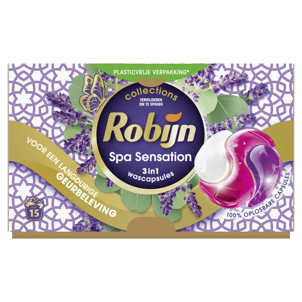 Robijn Wasmiddel Capsules - Spa Sensation (15 capsules)