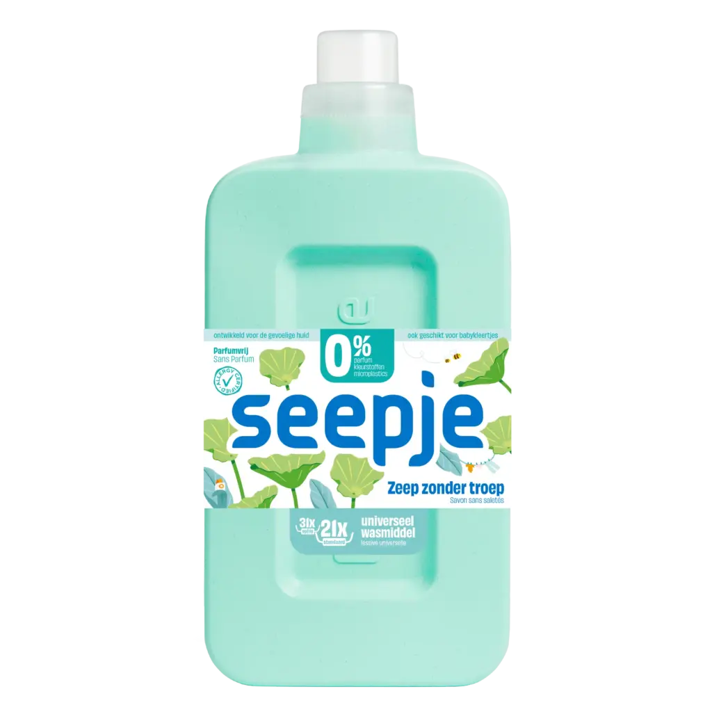 Seepje Wasmiddel Parfumvrij (945 ml)