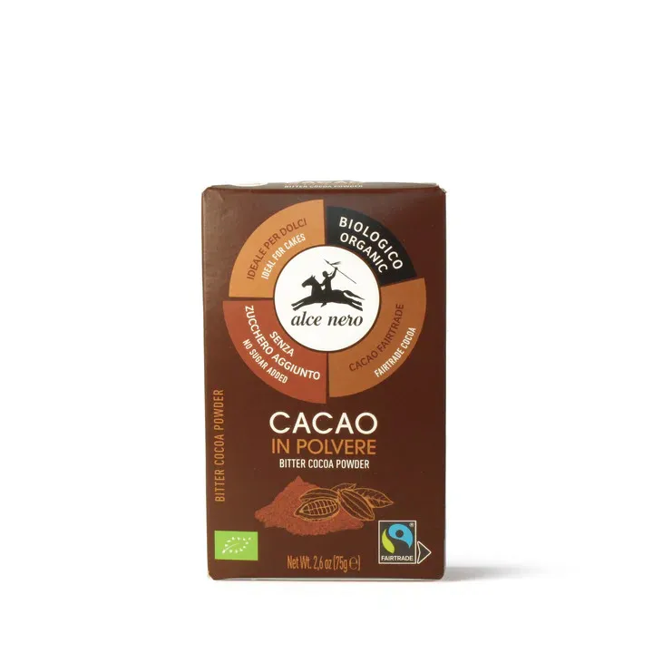 Alce Nero Cacaopoeder Fairtrade Bio (75 gr)