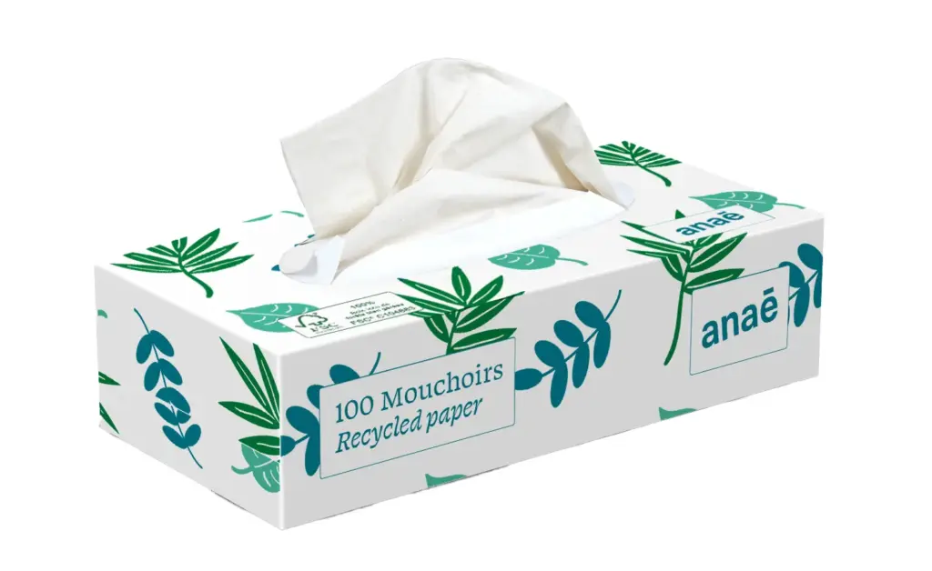 Anae Doos met 100 Tissues (1 stuk)