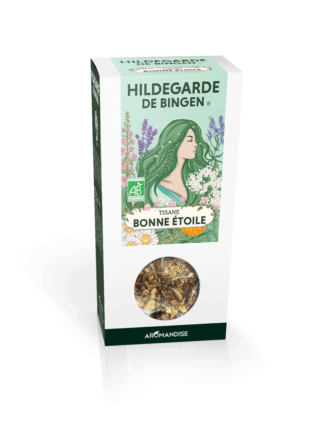 Aromandise Hildegarde Kruidenthee Geluksster Bio (100 gr)