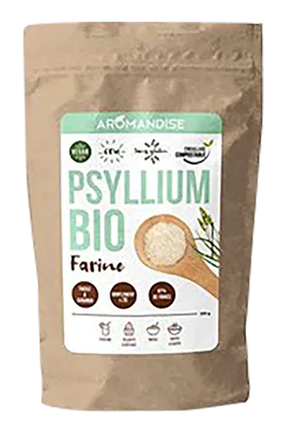 Aromandise Psyllium Meel Bio (300 gr)