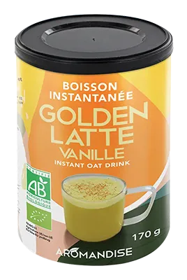 Aromandise Golden Latte Vanille Bio (170 gr)