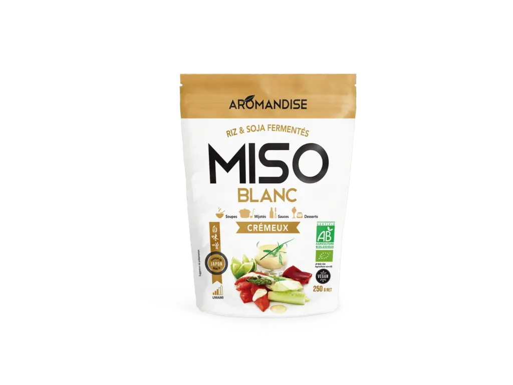 Aromandise Witte Miso Crème Bio (250 gr)