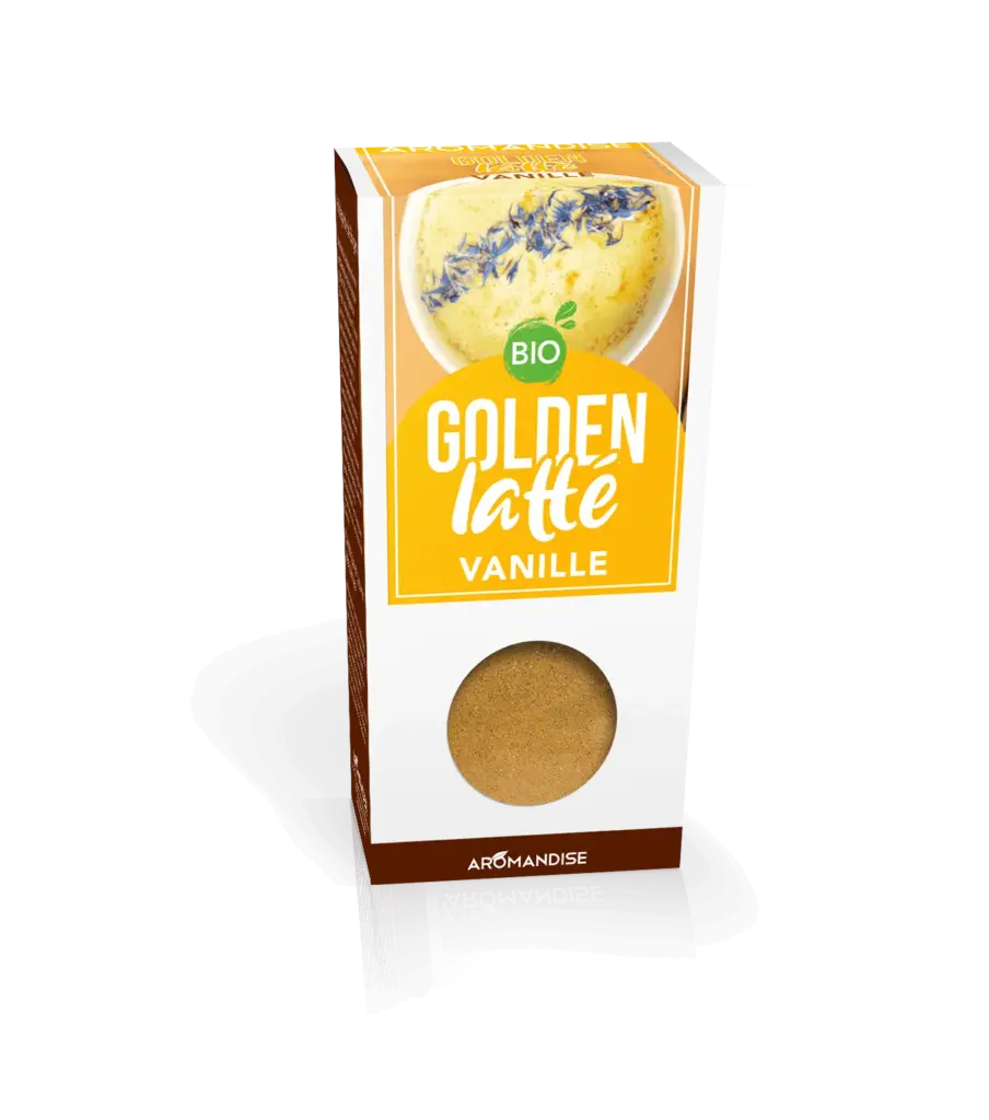 Aromandise Latté Vanille Kurkuma Bio (60 gr)