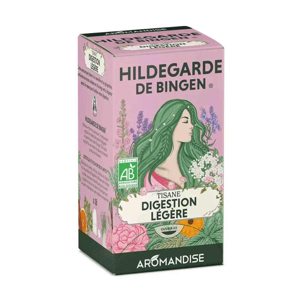 Aromandise Hildegarde Kruidenthee Lichte Vertering Bio (18 x 1,5 gr)