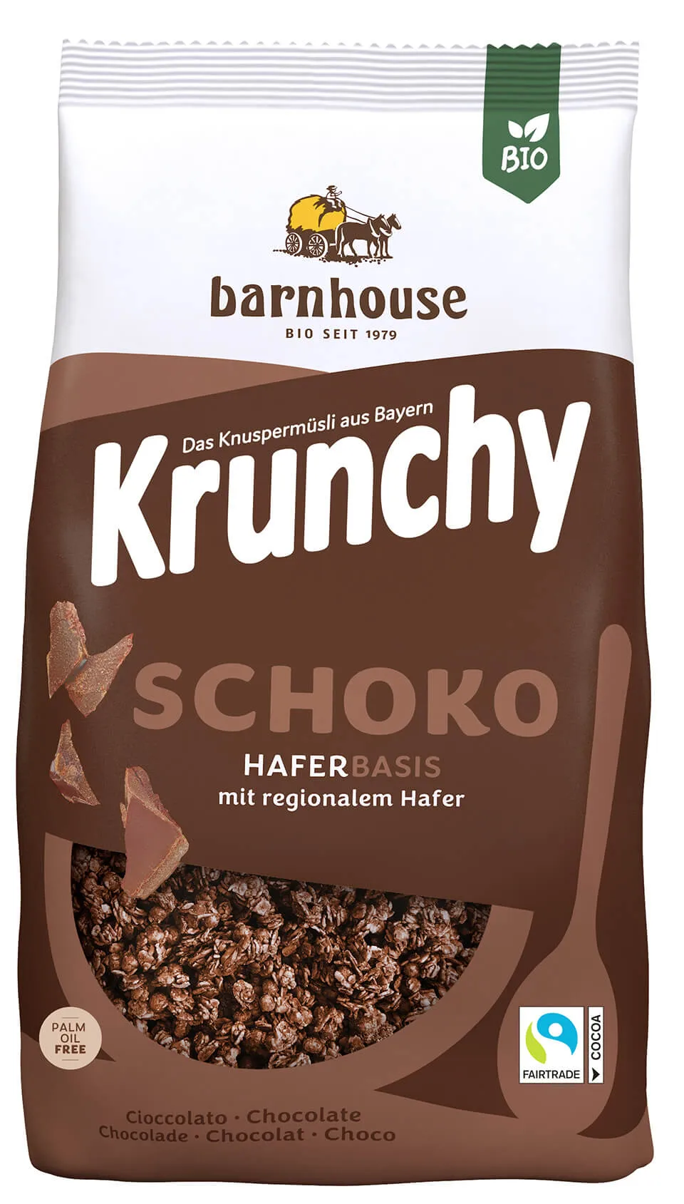 Barnhouse Krunchy Muesli Choco Bio (375 gr)