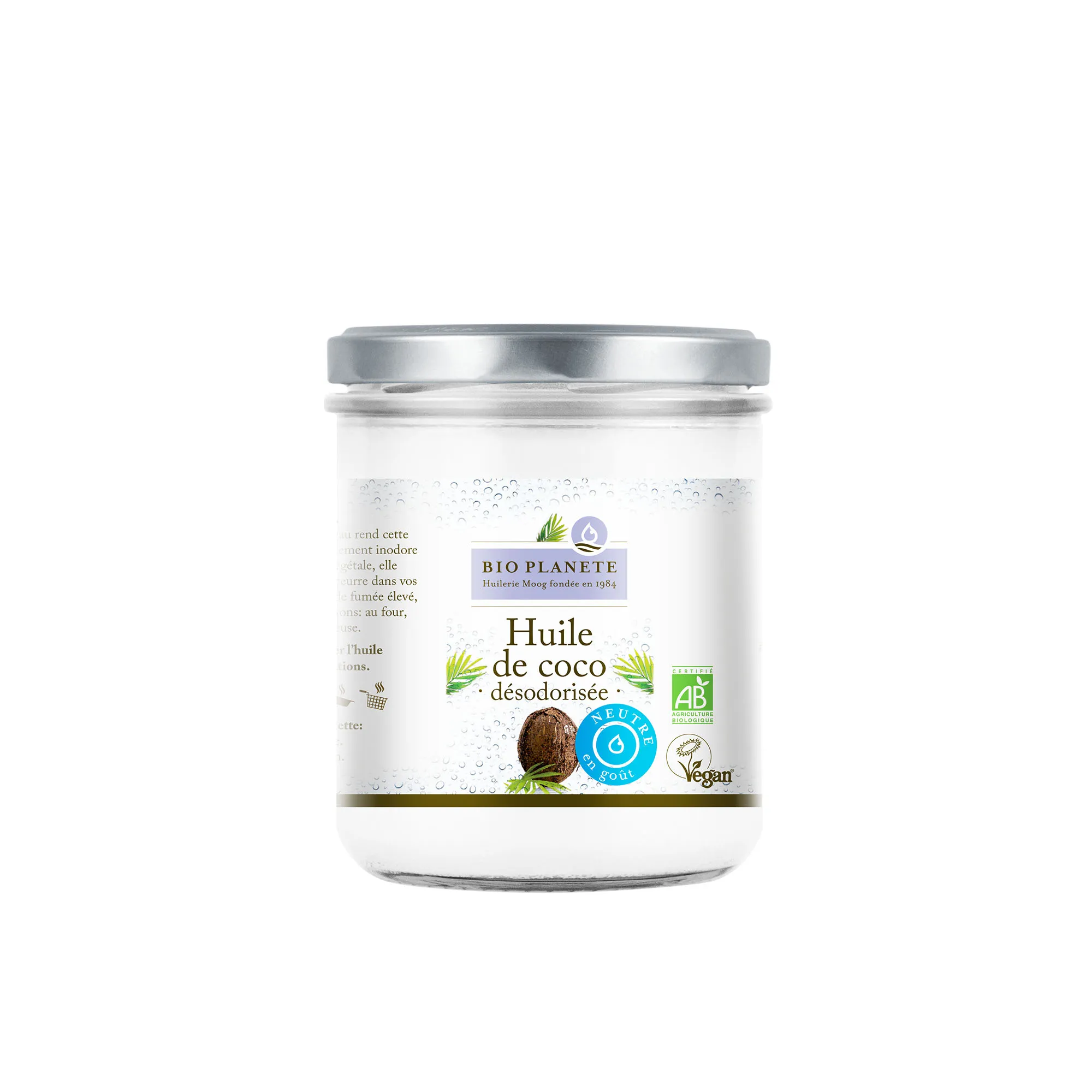 Bio Planète Kokosolie Ontgeurd Bio (400 ml)