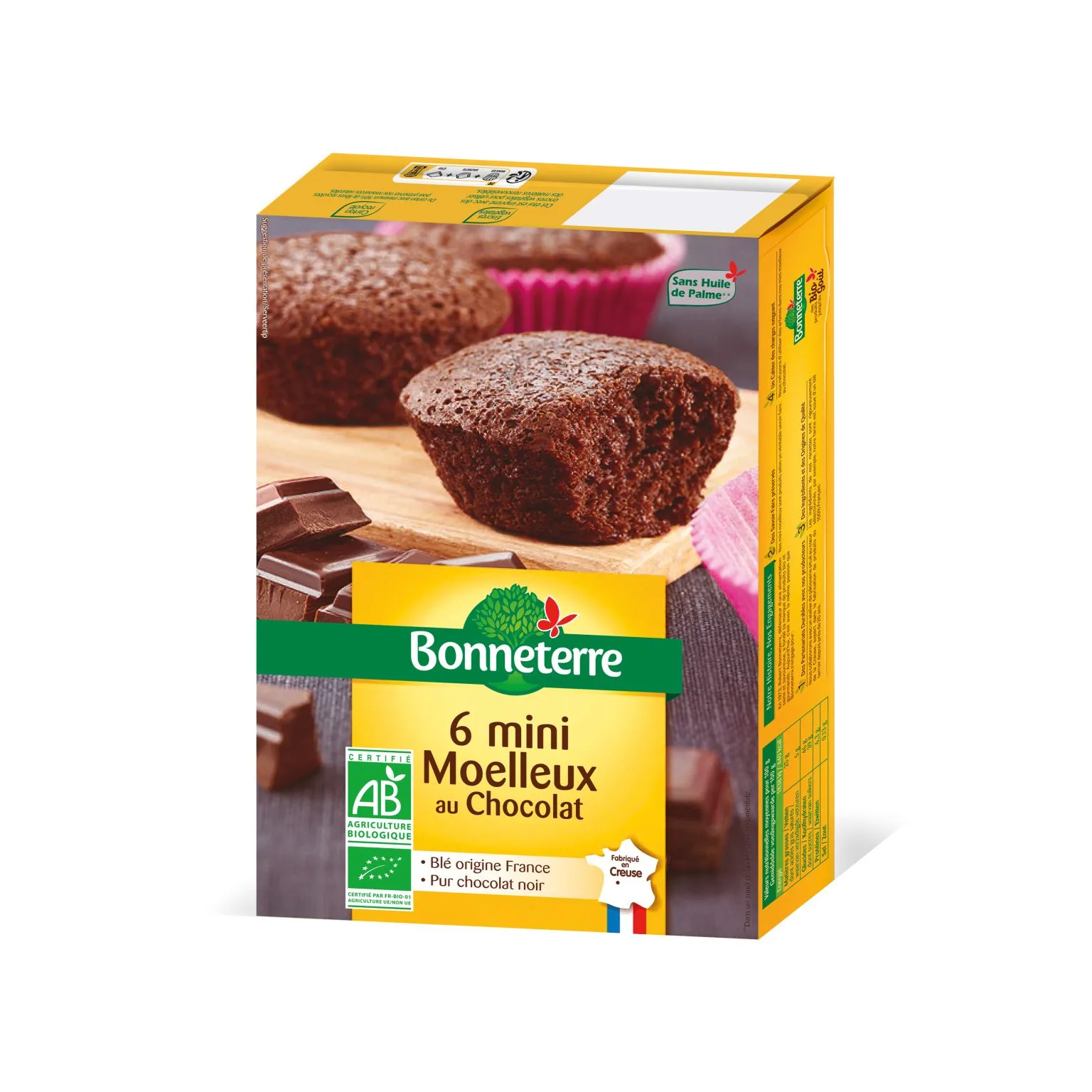Bonneterre Mini Chocoladecake Bio (200 gr)