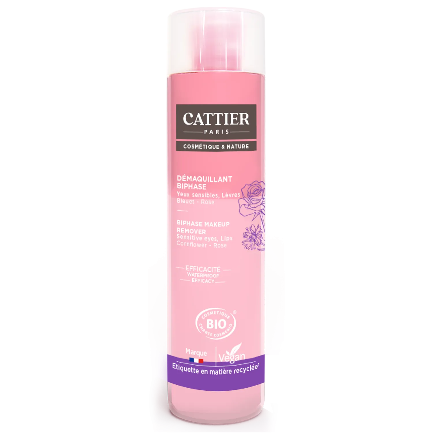 Cattier Make Up Remover 2 Fasen (150 ml)