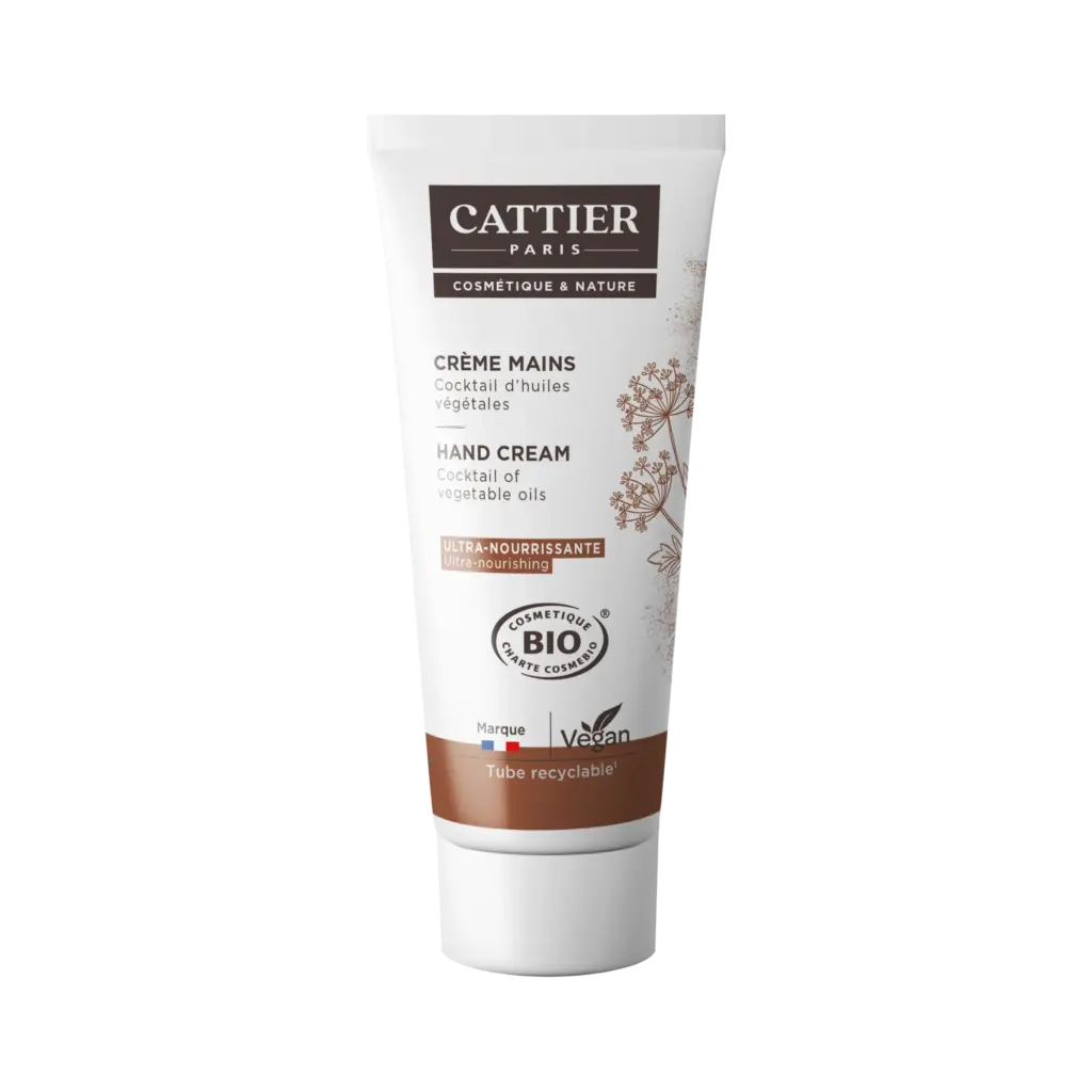 Cattier Handcreme Witte Klei Ultra Voedend (75 ml)