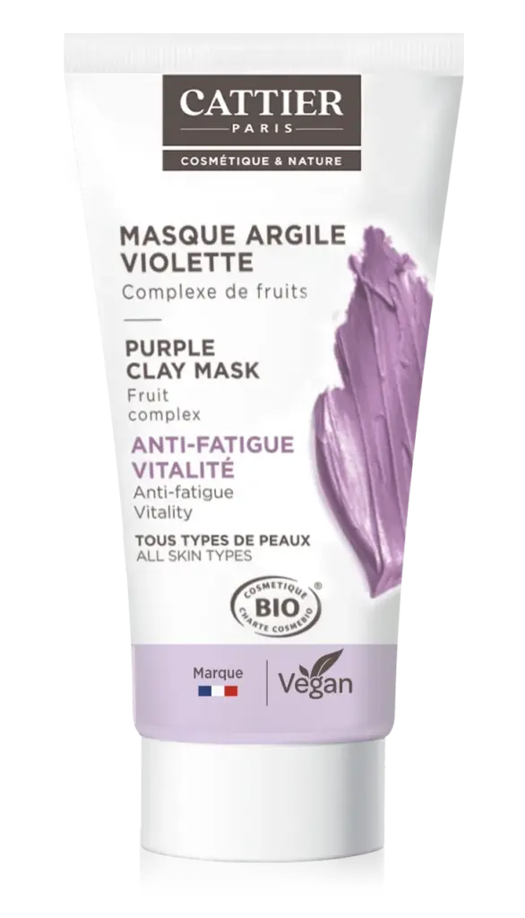 Cattier Mini Masker Violet Klei (30 ml)