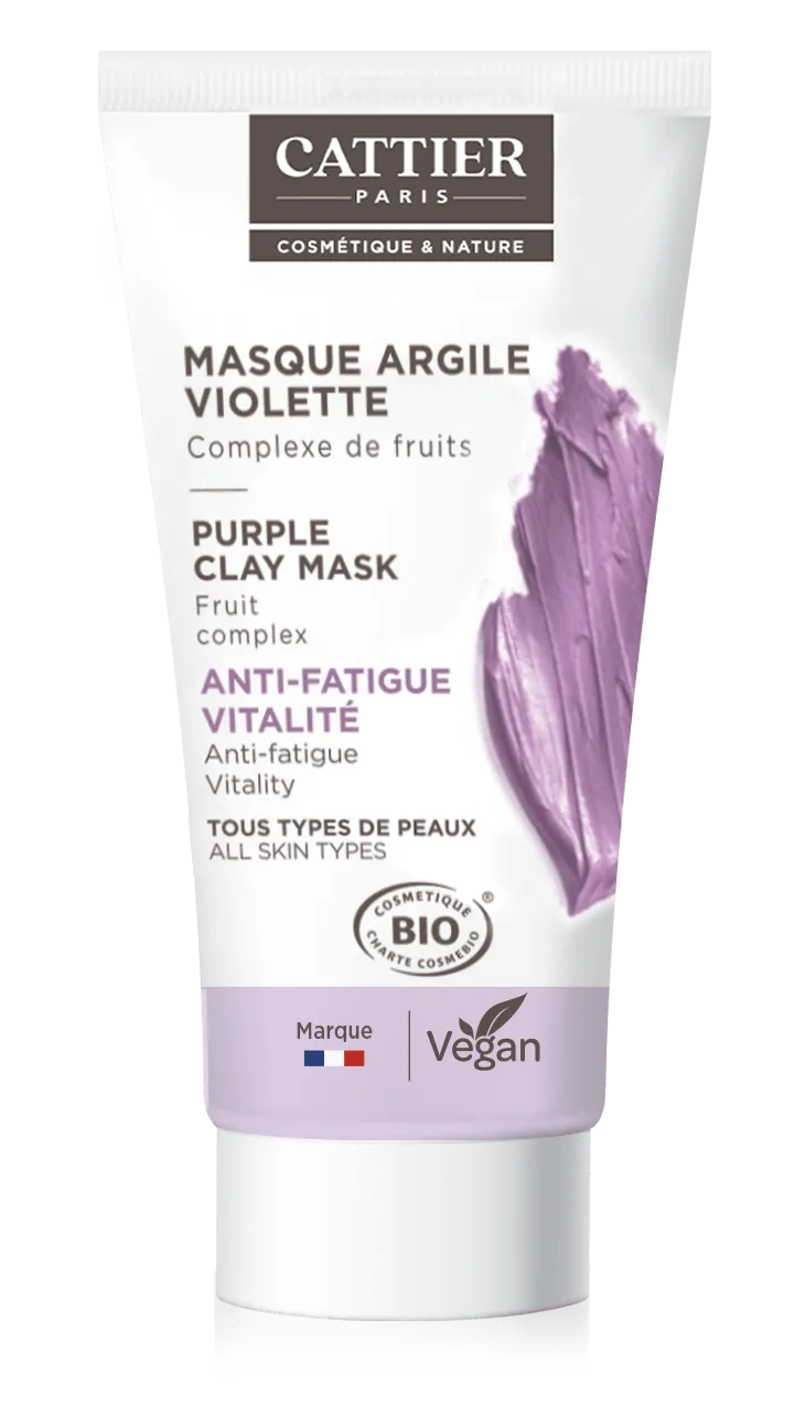 Cattier Mini Masker Violet Klei (30 ml)