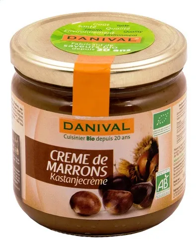 Danival Kastanjecrème Bio (380 gr)