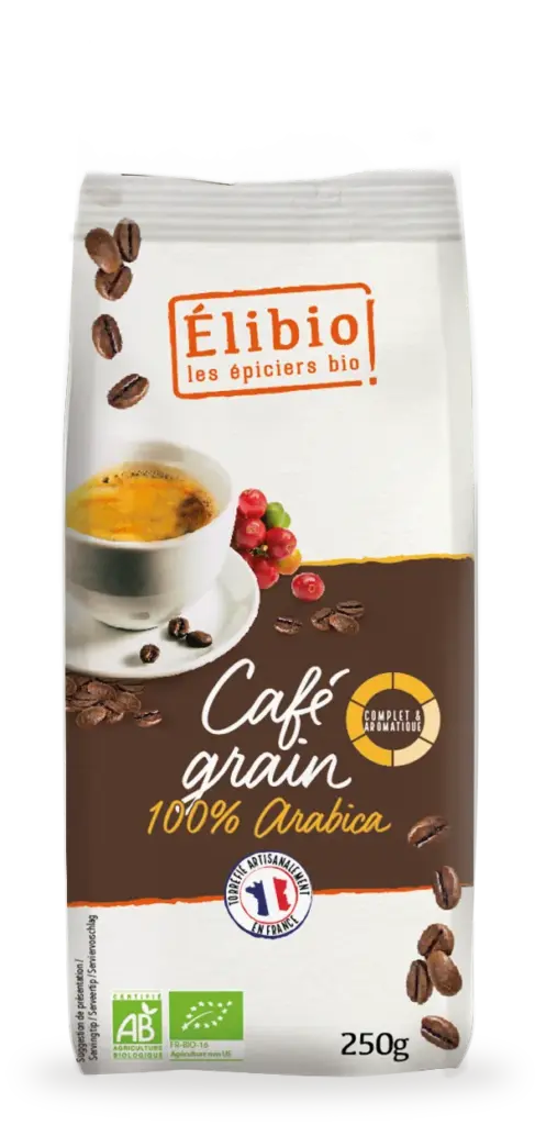 Elibio Élibio Koffiebonen 100% Arabica Bio (250 gr)