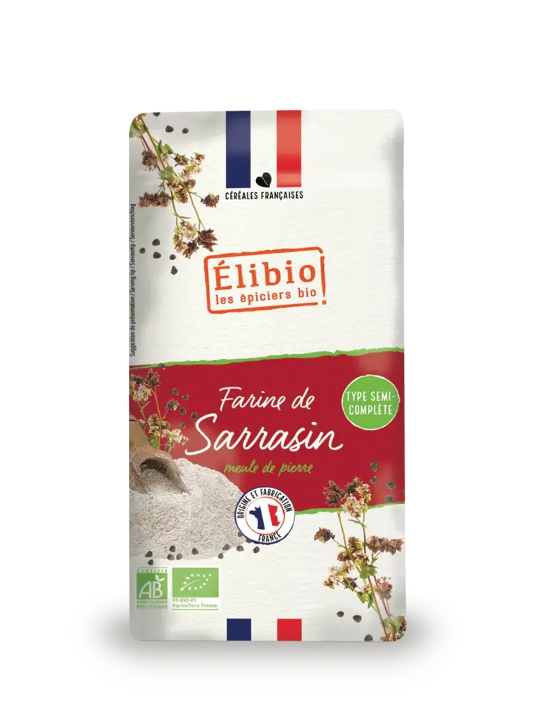 Elibio Élibio Boekweitmeel - Frankrijk Bio (1000 gr)