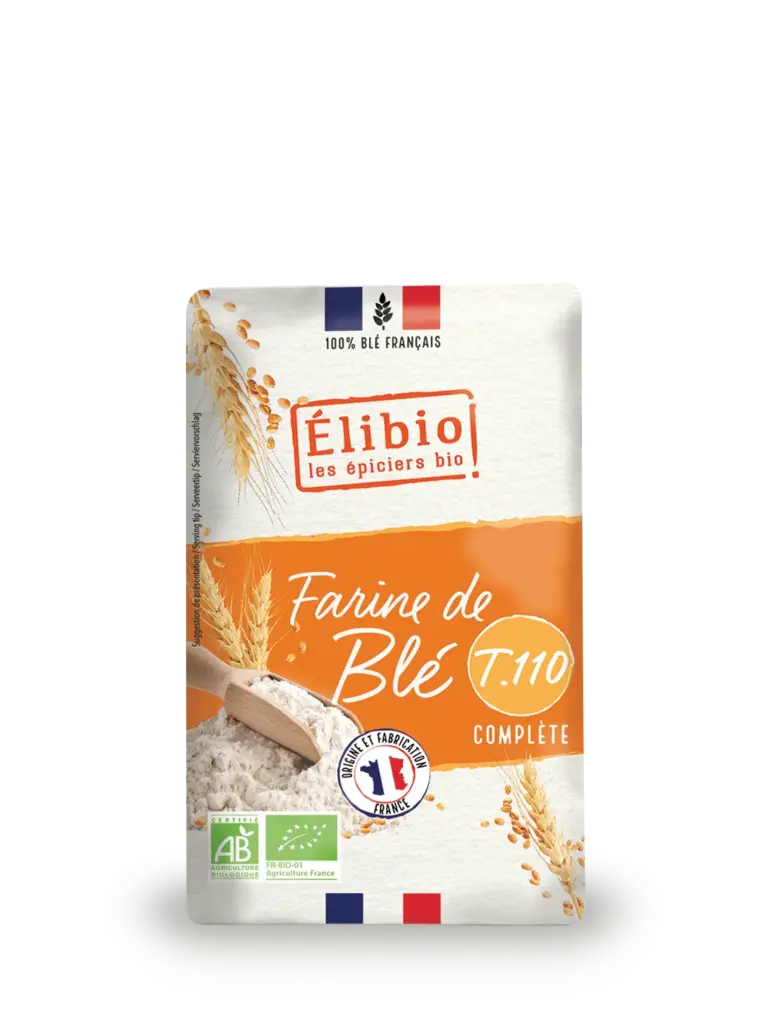 Elibio Élibio Tarwebloem - T110 Frankrijk Bio (1000 gr)