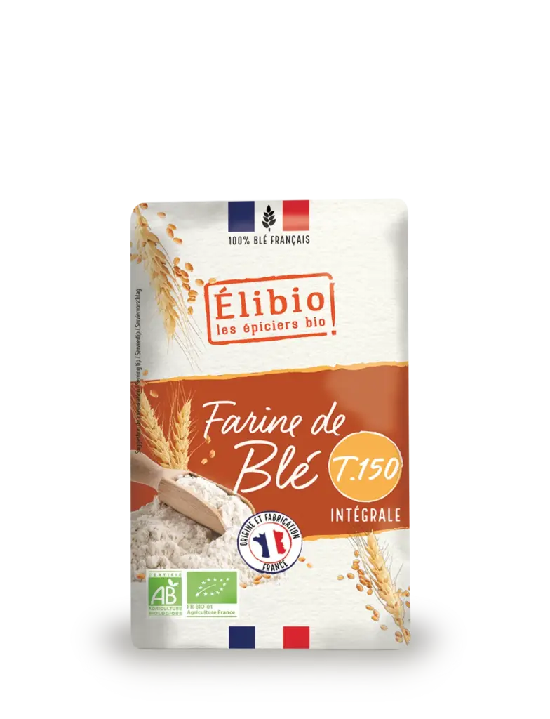 Elibio Élibio Tarwebloem - T150 Frankrijk Bio (1000 gr)