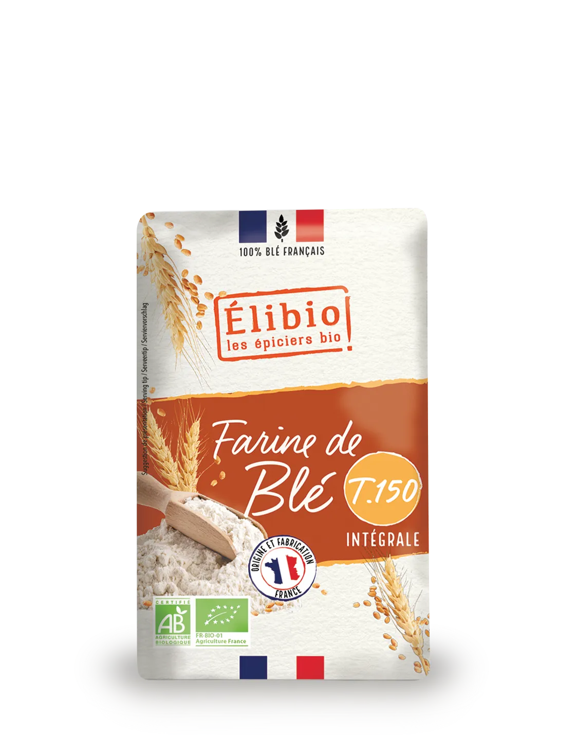 Elibio Élibio Tarwebloem - T150 Frankrijk Bio (1000 gr)