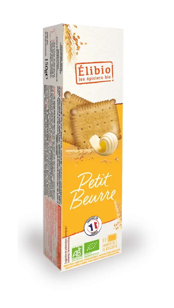 Elibio Élibio Petit Beurre 3x5 Bio (150 gr)