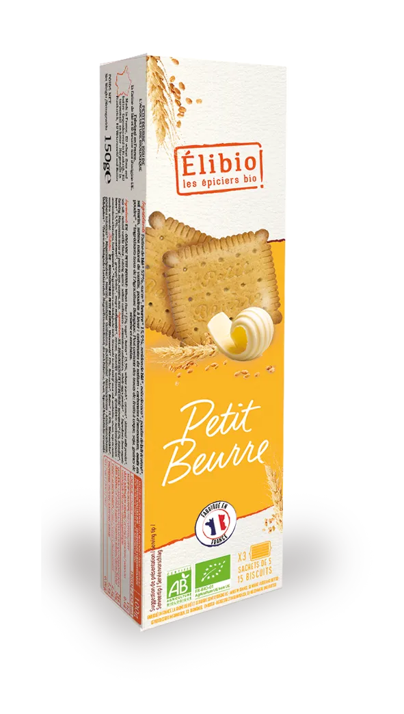 Elibio Élibio Petit Beurre 3x5 Bio (150 gr)