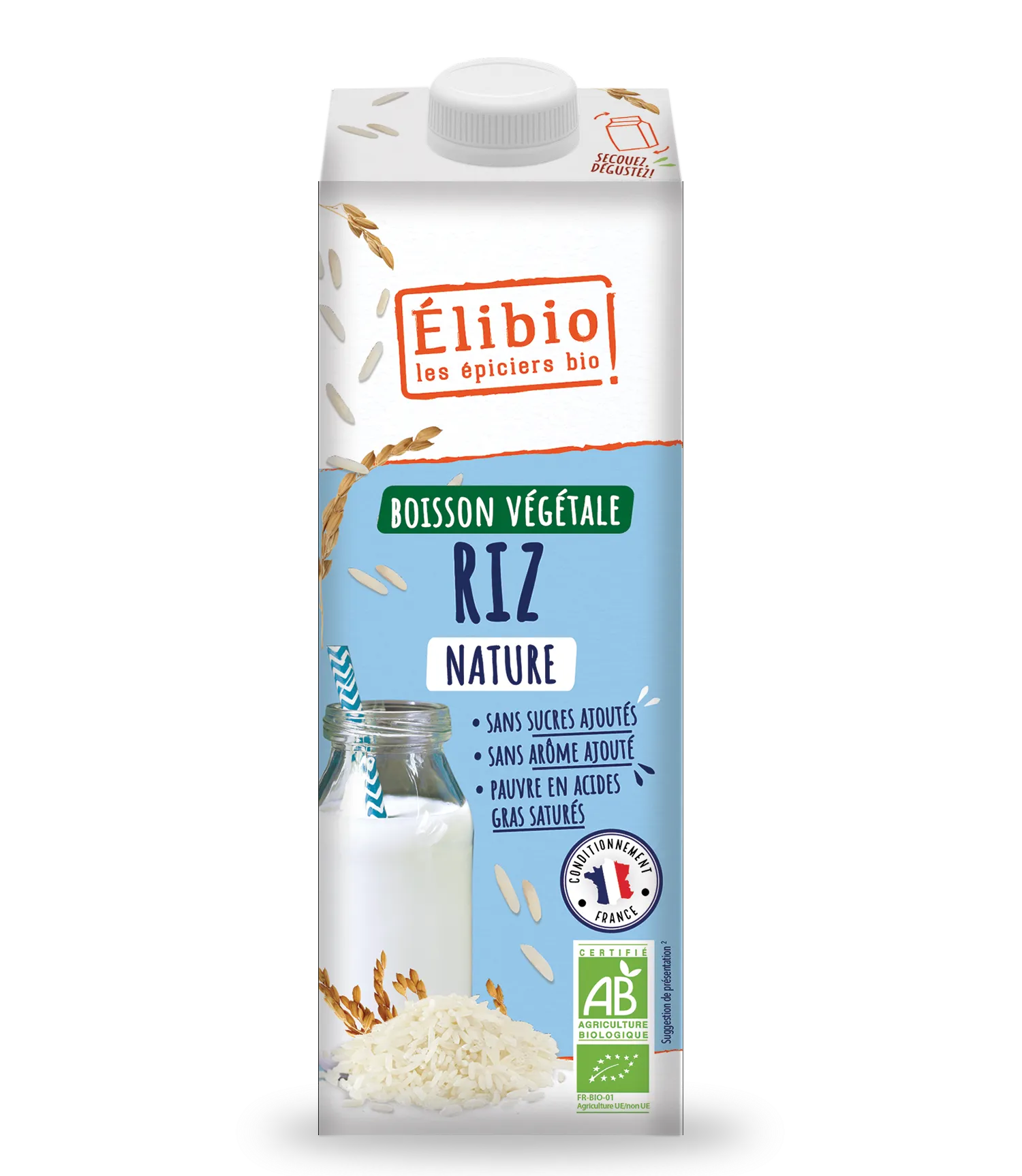 Elibio Élibio Rijst Drink Bio (1000 ml)