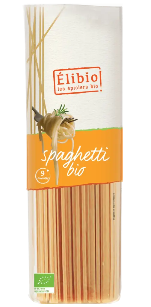 Elibio Élibio Spaghetti Wit Bio (500 gr)