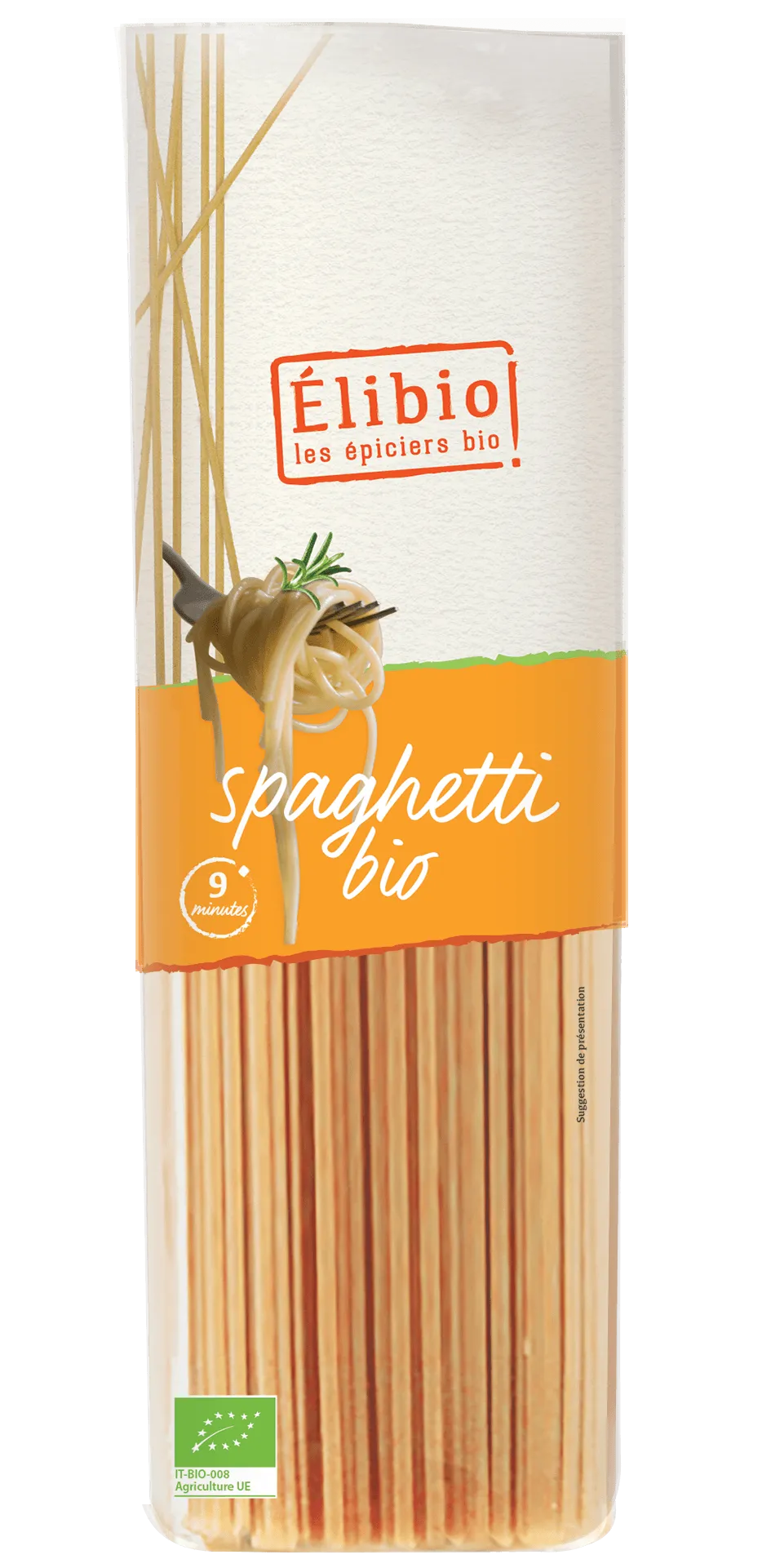 Elibio Élibio Spaghetti Wit Bio (500 gr)