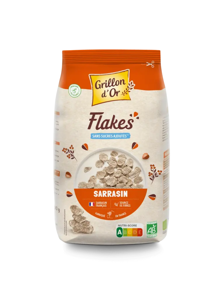 Grillon D'or Boekweit Flakes Bio (200 gr)