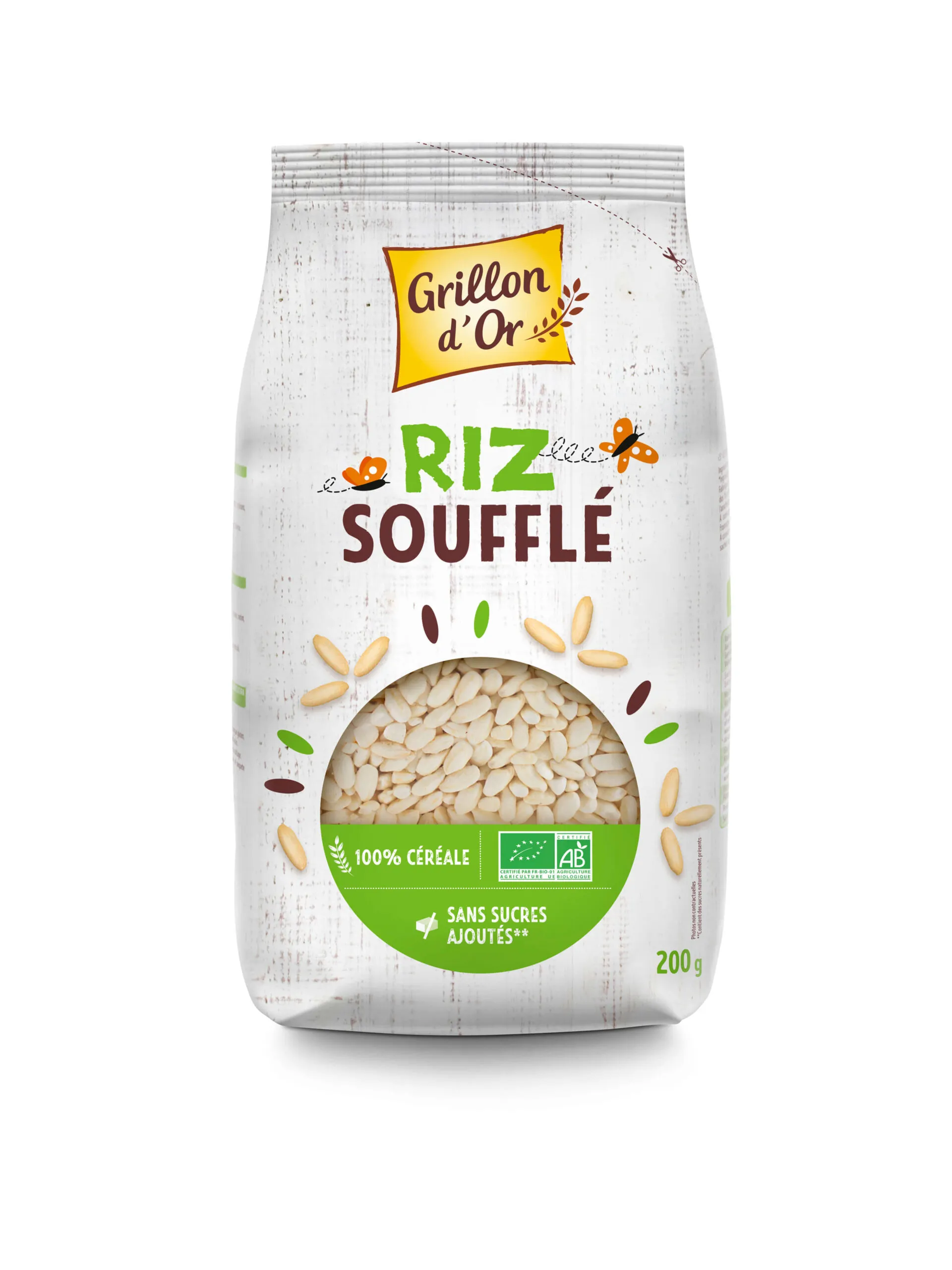 Grillon D'or Gepofte Rijst Bio (200 gr)