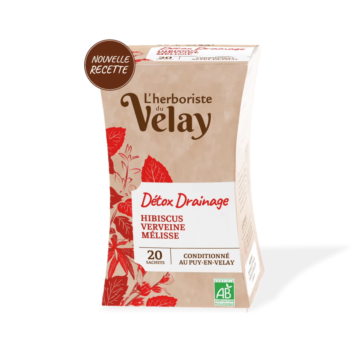 Herboristerie Du Velay Herboriste Du Velay Detox Drainage Bio (20 stuks)