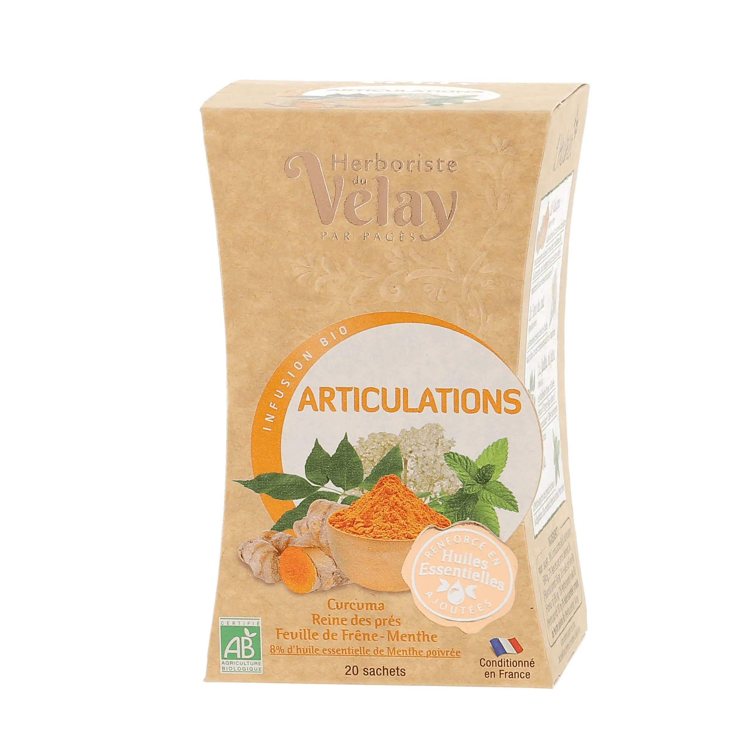 Herboristerie Du Velay Herboriste Du Velay Gewrichten Bio (20 stuks)