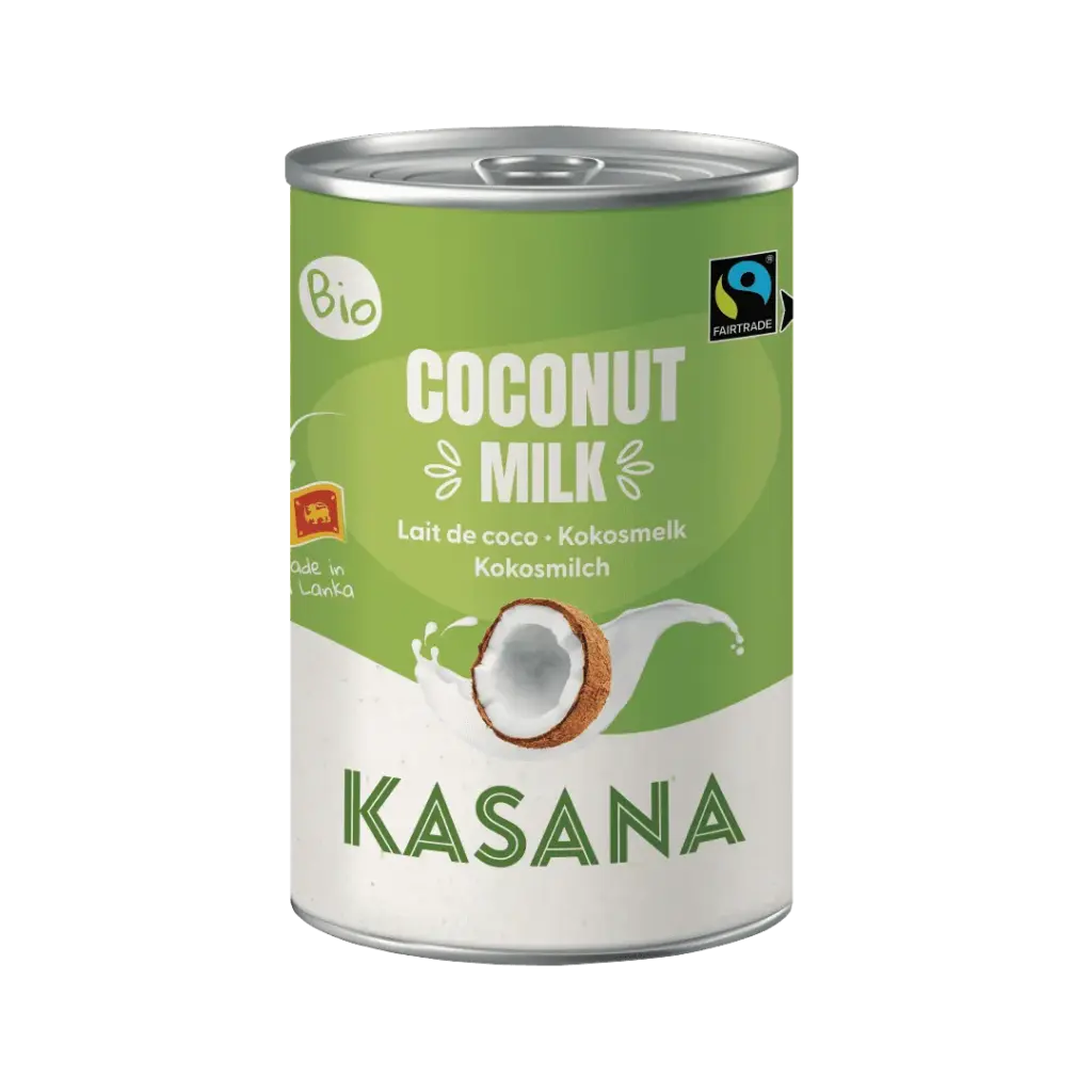 Kasana Fruits Kasana Kokosmelk Bio (400 ml)