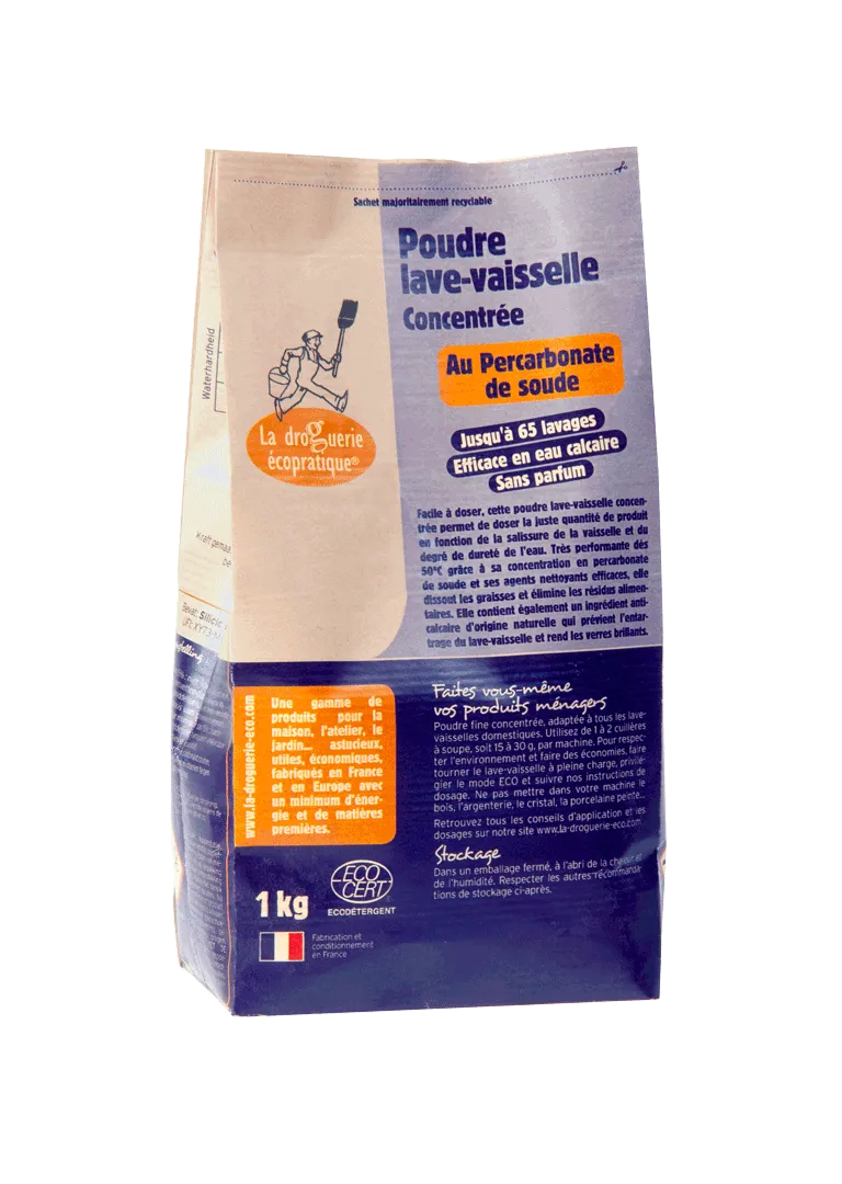 La Droguerie Ecologique Vaatwaspoeder Natriumpercarbonaat (1000 gr)
