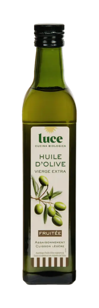 Luce Olijfolie Extra Vierge Fruitig Bio (500 ml)