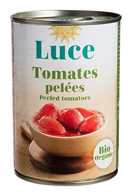 Luce Gepelde Tomaten Bio (400 gr)