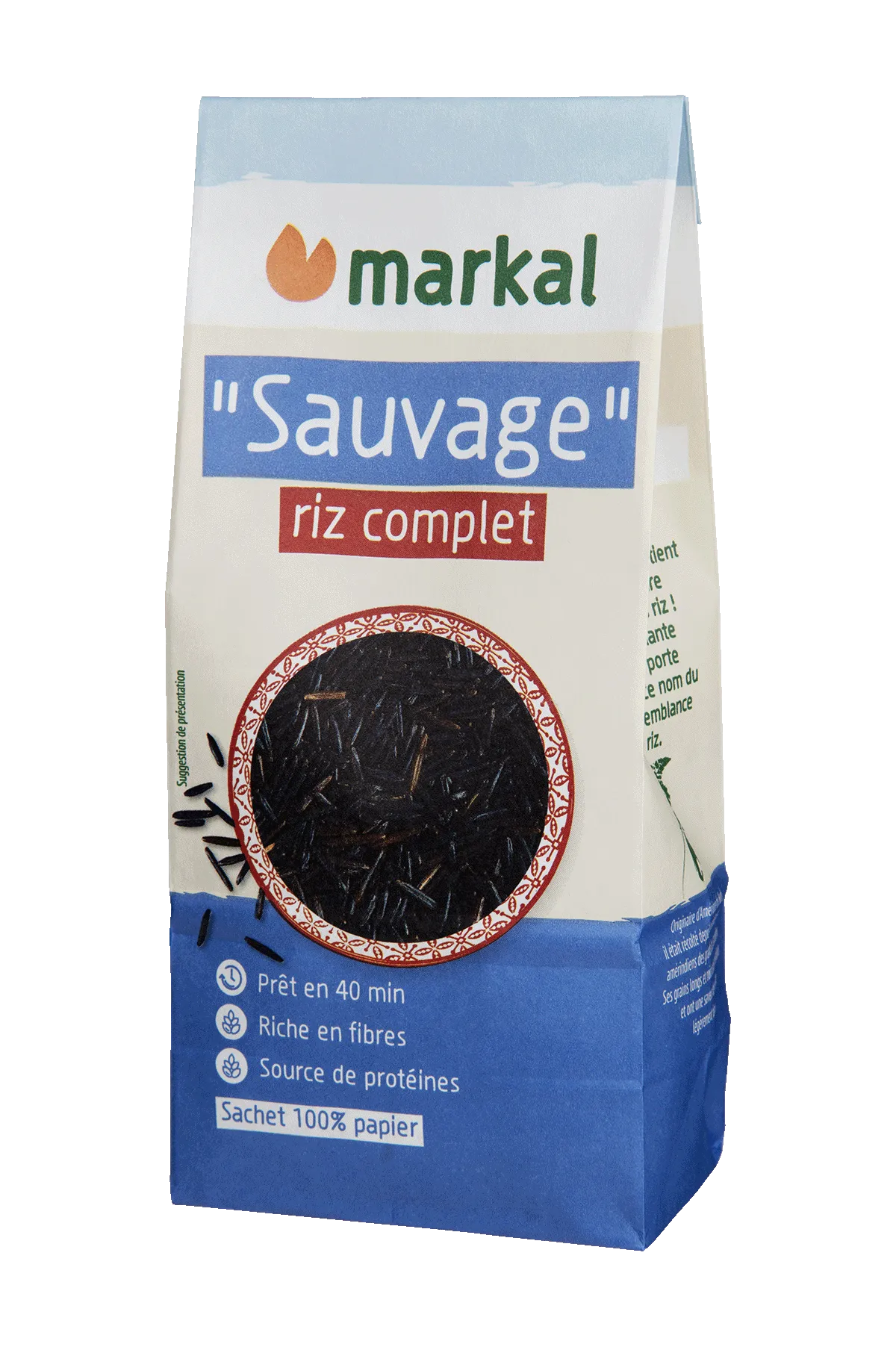 Markal Rijst Wild Bio (300 gr)