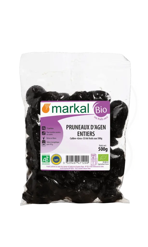 Markal Agen Pruimen 1/2 Droog - Heel Bio (500 gr)