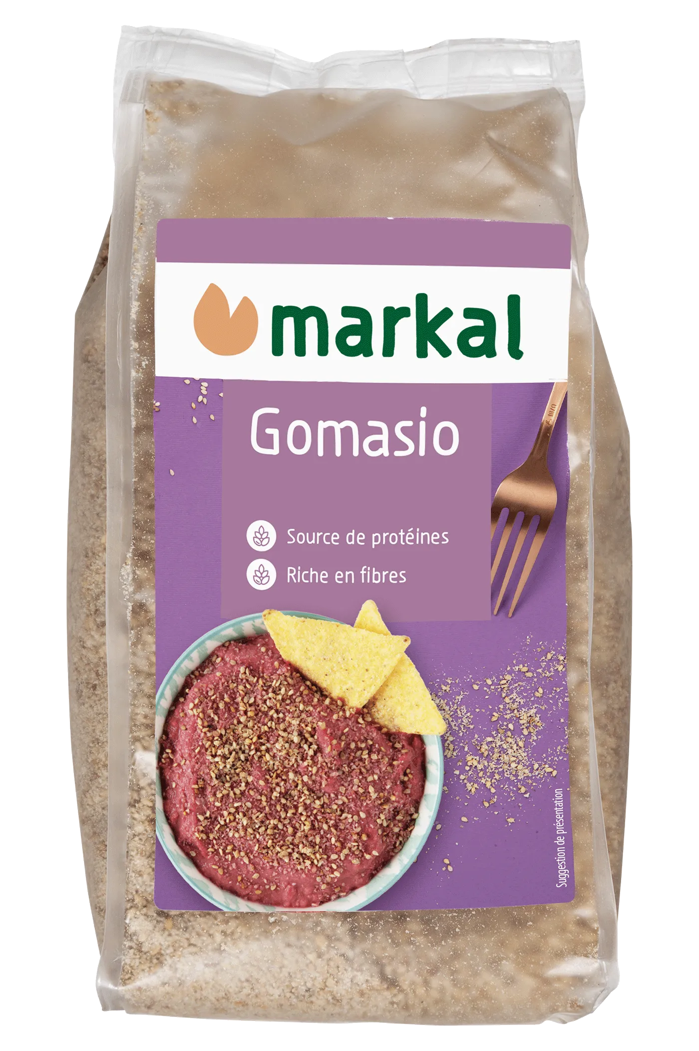 Markal Gomasio (gemengd Zeezout + Sesam) Bio (500 gr)