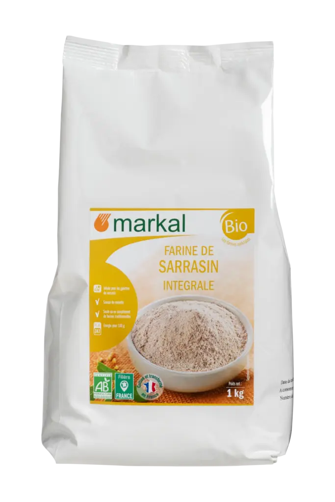 Markal Boekweitmeel Volkoren Bio (1000 gr)