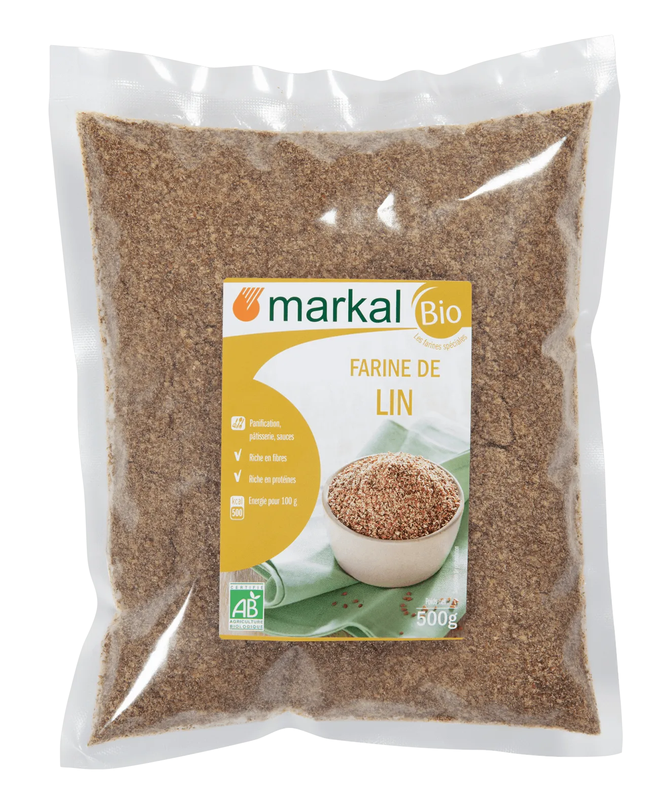 Markal Lijnzaadmeel Bio (500 gr)