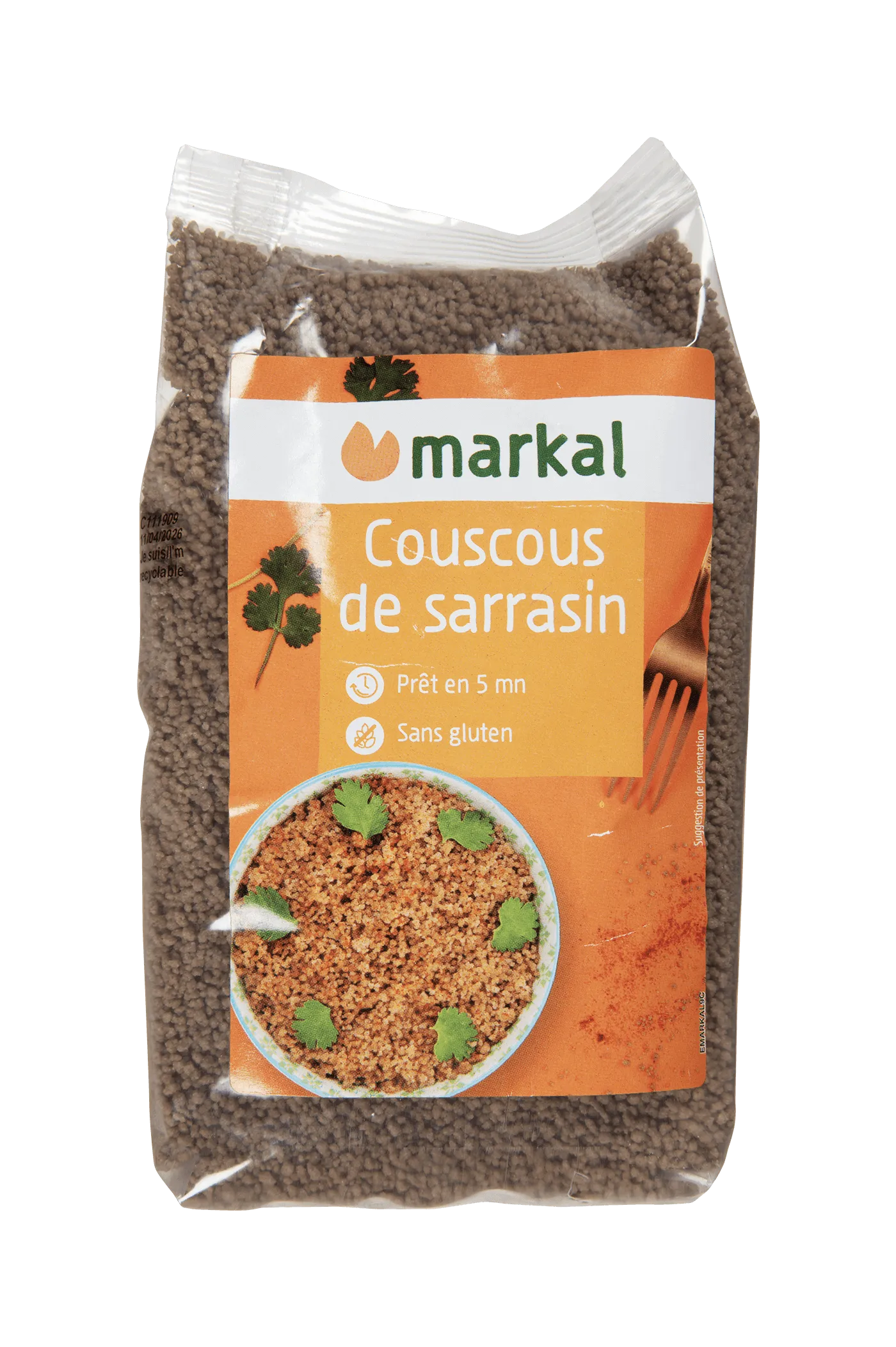 Markal Couscous Boekweit zonder Gluten Bio (400 gr)