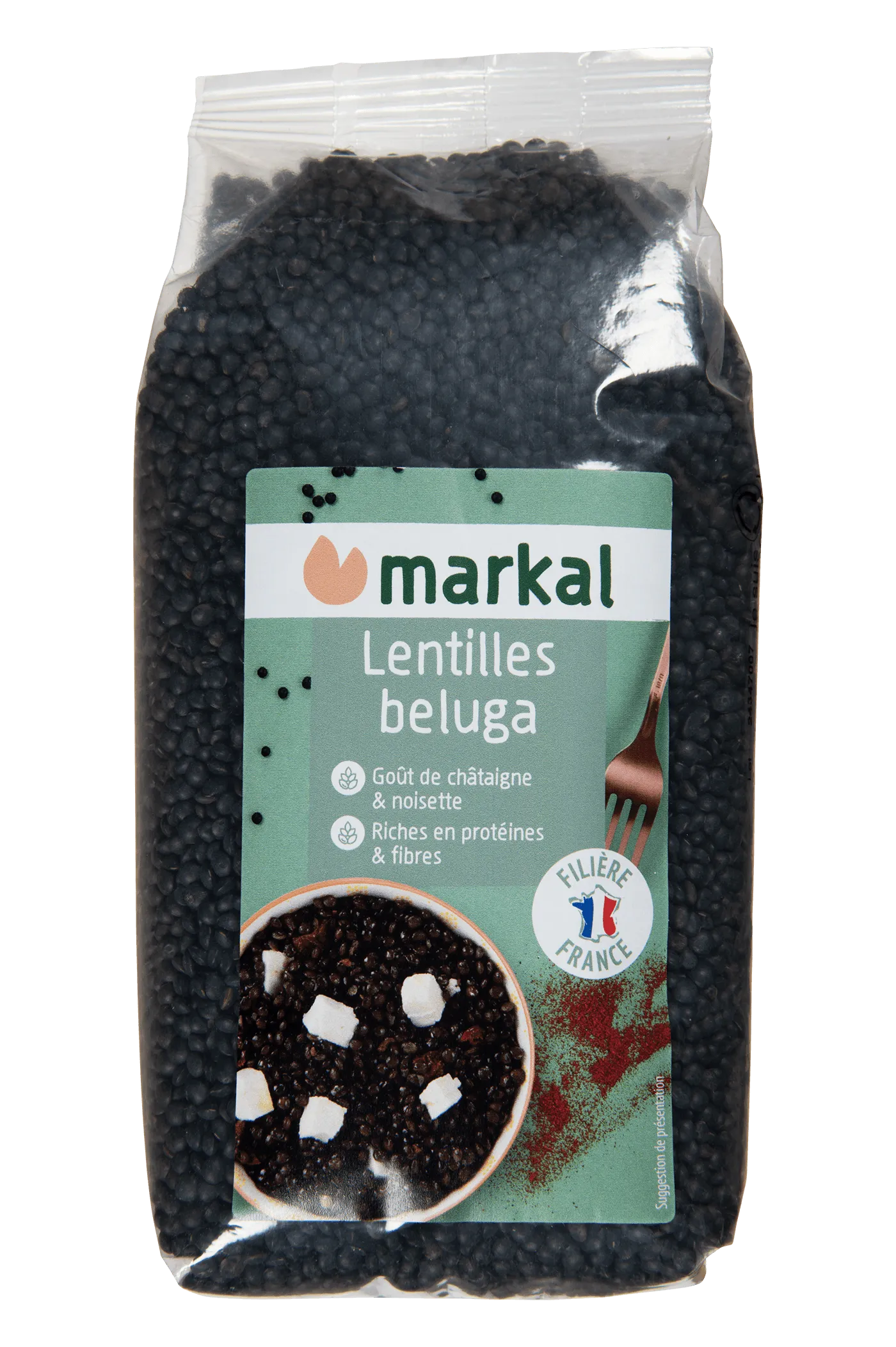 Markal Linzen Zwart Beluga Bio (500 gr)