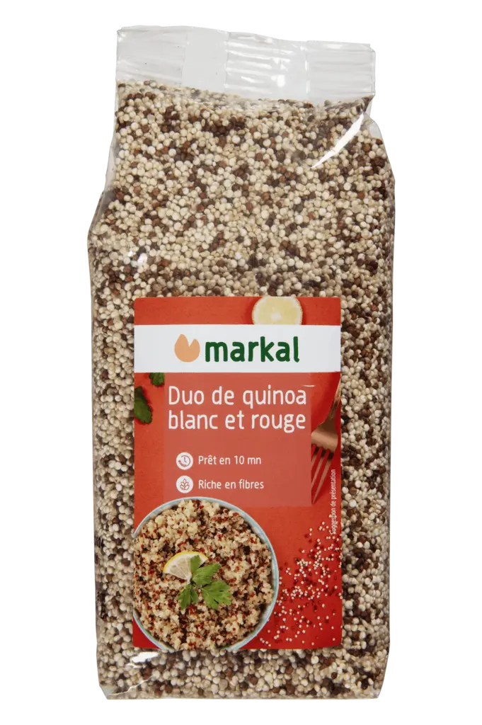 Markal Quinoa Rood en Wit Bio (500 gr)